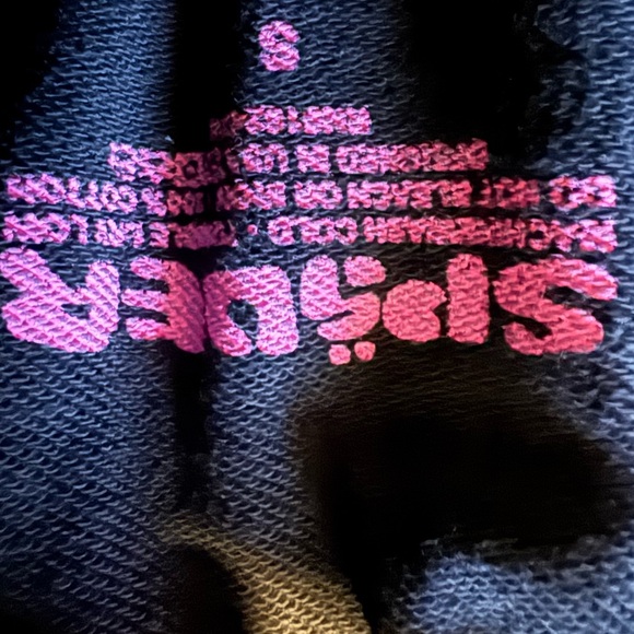 Black spider pink pants new with tags and bag - Picture 3 of 3